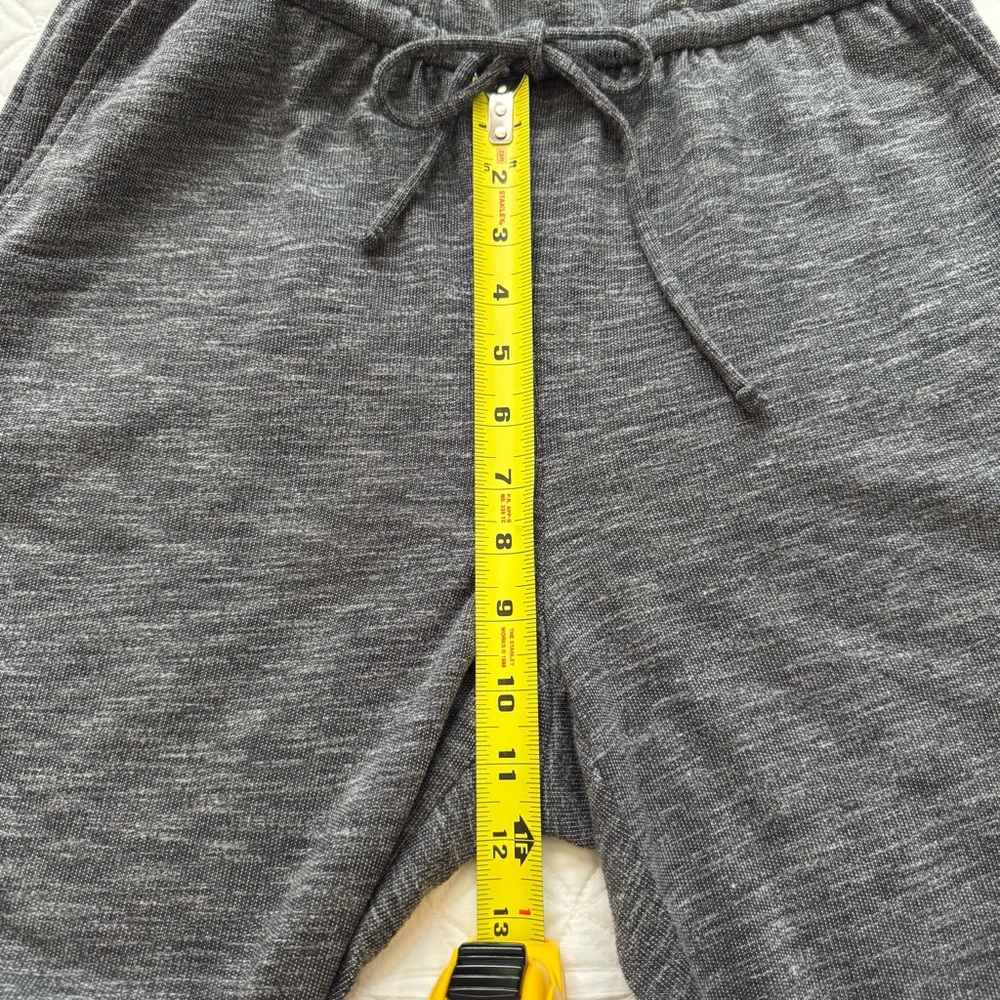 Banana Republic Gray Jersey Sleeveless Zip Back Jogger Jumpsuit One-Piece Size M - Picture 14 of 16